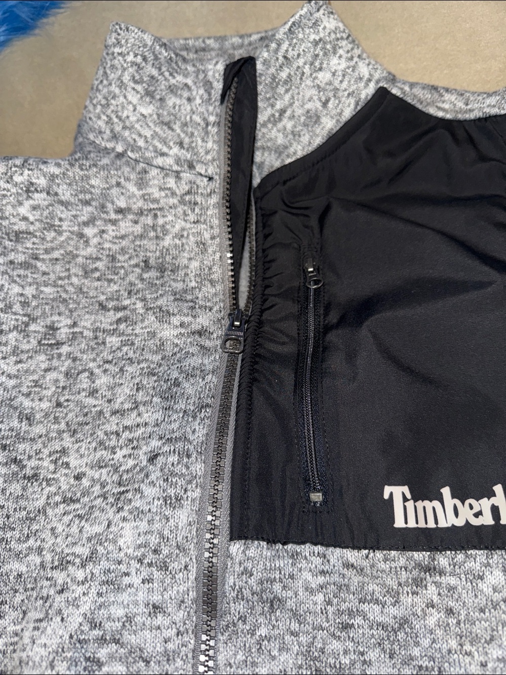 Better timberland sweater jacket sz 8